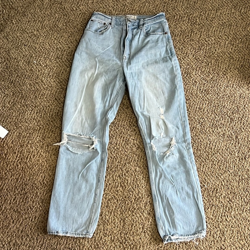 Abercrombie ankle straight